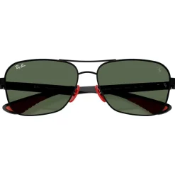 Lunettes Femme<Ray Ban Lunettes de soleil RB8336M Scuderia Ferrari Collection Matte Black Matte Dark Green
