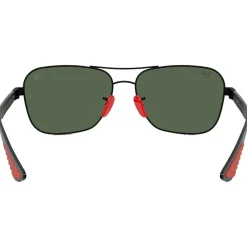 Lunettes Femme<Ray Ban Lunettes de soleil RB8336M Scuderia Ferrari Collection Matte Black Matte Dark Green