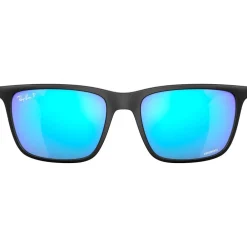 Lunettes Polarisées|Lunettes Femme<Ray Ban Lunettes de soleil RB4385 Matte Black Chromance Polar Green Blue