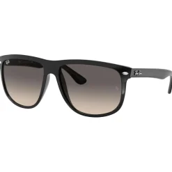 New Lunettes de soleil RB4147 Boyfriend Polished Black Grey Femme Lunettes Femme
