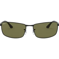 Lunettes Femme|Lunettes Polarisées<Ray Ban Lunettes de soleil RB3498 Polished Black Green G-15 Polar