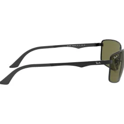Lunettes Femme|Lunettes Polarisées<Ray Ban Lunettes de soleil RB3498 Polished Black Green G-15 Polar