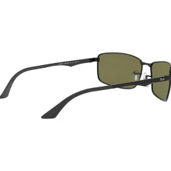 Lunettes Femme|Lunettes Polarisées<Ray Ban Lunettes de soleil RB3498 Polished Black Green G-15 Polar