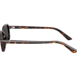 Lunettes Femme<Ray Ban Lunettes de soleil RB4455 Zuri Polished Havana Dark Grey