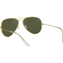 Online Lunettes de soleil RB3025 Aviator Classic Polished Gold Green G-15 Femme Lunettes Femme|Lunettes Femme
