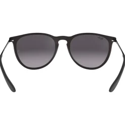 Best Lunettes de soleil RB4171 Erika Classic Matte Rubber Black Gradient Grey Femme Lunettes Femme|Lunettes Femme