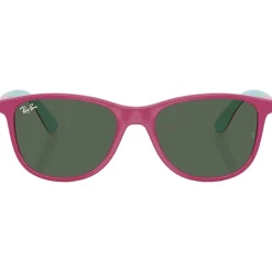 Lunettes Enfant<Ray Ban Lunettes de soleil RJ9077S Disney Sun Kids Lilo & Stitch Polished Fucsia Dark Green