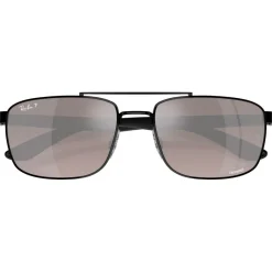 Lunettes Femme|Lunettes Polarisées<Ray Ban Lunettes de soleil RB3737 Polished Black Chromance Grey Polar