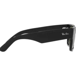 Lunettes Femme<Ray Ban Lunettes de soleil RB0840S Mega Wayfarer Polished Black Green G-15