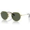 Lunettes Enfant<Ray Ban Lunettes de soleil Jack Kids Polished Arista Gold Green