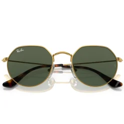 Lunettes Enfant<Ray Ban Lunettes de soleil Jack Kids Polished Arista Gold Green