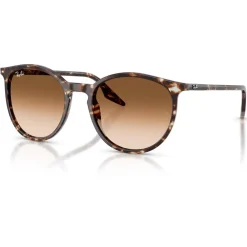 Lunettes de soleil RB2204 Polished Havana Tortoise Yellow Gradient Brown Clear Femme Lunettes Femme