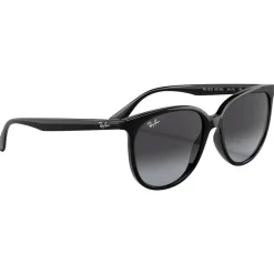 Outlet Lunettes de soleil RB4378 Polished Black Gradient Grey Femme Lunettes Femme