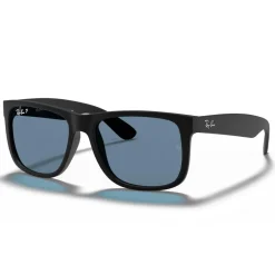 Lunettes Femme|Lunettes Polarisées<Ray Ban Lunettes de soleil RB4165 Justin Classic Matte Rubber Dark Blue Polar