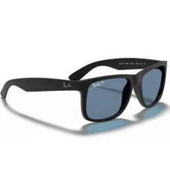 Lunettes Femme|Lunettes Polarisées<Ray Ban Lunettes de soleil RB4165 Justin Classic Matte Rubber Dark Blue Polar