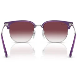 Best Lunettes de soleil New Clubmaster Kids Polished Opal Purple Grey Purple Enfant Lunettes Enfant