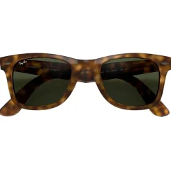 Sale Lunettes de soleil RB4340 Wayfarer Ease Polished Light Havana Green G-15 Femme Lunettes Femme|Lunettes Homme