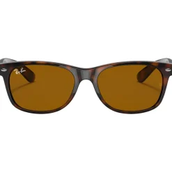 Discount Lunettes de soleil RB2132 New Wayfarer Classic Polished Light Havana Brown B-15 Femme Lunettes Femme|Lunettes Polarisées