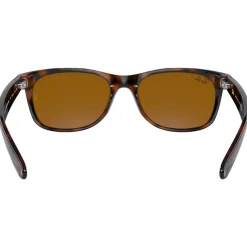 Discount Lunettes de soleil RB2132 New Wayfarer Classic Polished Light Havana Brown B-15 Femme Lunettes Femme|Lunettes Polarisées