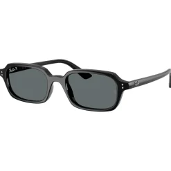 Online Lunettes de soleil RB4455 Zuri Polished Black Dark Grey Polar Femme Lunettes Femme|Lunettes Polarisées