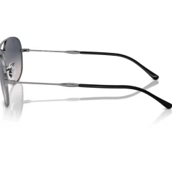 Lunettes Femme|Lunettes Polarisées<Ray Ban Lunettes de soleil RB3735 Bain Bridge Polished Gunmetal Polar Blue