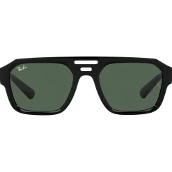 Lunettes de soleil RB4397 Corrigan Polished Black Green G-15 Femme Lunettes Femme
