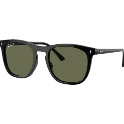 Lunettes Femme|Lunettes Polarisées<Ray Ban Lunettes de soleil RB2210 Polished Black Polar Green
