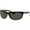 New Lunettes de soleil RB4089 Balorama Polished Black Green G-15 Femme Lunettes Femme