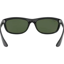 New Lunettes de soleil RB4089 Balorama Polished Black Green G-15 Femme Lunettes Femme