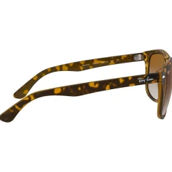 Lunettes Femme<Ray Ban Lunettes de soleil RB4147 Boyfriend Polished Light Havana Gradient Light Brown