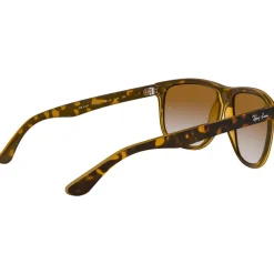 Lunettes Femme<Ray Ban Lunettes de soleil RB4147 Boyfriend Polished Light Havana Gradient Light Brown