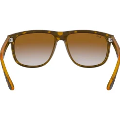 Lunettes Femme<Ray Ban Lunettes de soleil RB4147 Boyfriend Polished Light Havana Gradient Light Brown