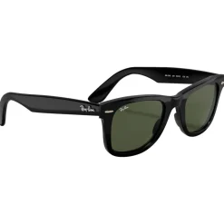 Lunettes Femme<Ray Ban Lunettes de soleil RB4340 Wayfarer Ease Polished Black Green G-15