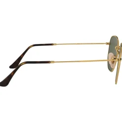 Best Lunettes de soleil RB3548N Hexagonal Flat Polished Gold Polar Green Femme Lunettes Polarisées|Lunettes Femme