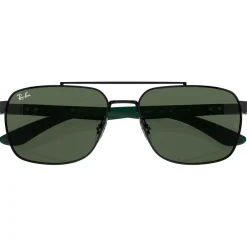Discount Lunettes de soleil RB3701 Polished Black Green G-15 Femme Lunettes Femme|Lunettes Polarisées