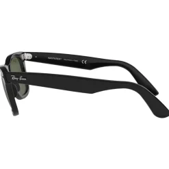 Discount Lunettes de soleil RB2140 Original Wayfarer Classic Polished Black Green G-15 Femme Lunettes Femme|Lunettes Femme
