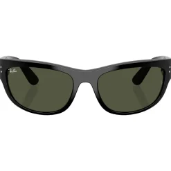 Clearance Lunettes de soleil RB2289 Mega Balorama Polished Black Green G-15 Femme Lunettes Femme|Lunettes Homme