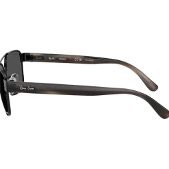 Lunettes Femme|Lunettes Polarisées<Ray Ban Lunettes de soleil RB3751CH Polished Black Chromance Dark Grey Polar
