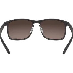 Lunettes Polarisées|Lunettes Femme<Ray Ban Lunettes de soleil RB4264 Matte Black Chromance Silver Polar