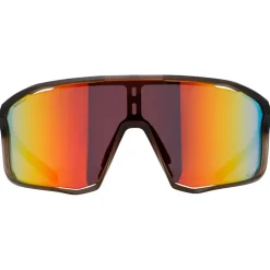 Lunettes Trail|Lunettes Trail-Running<Red Bull Spect Lunettes de soleil Rumble Matt X'Tal Warm Grey Red I-Boost Red Red Mirror