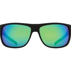 Lunettes Polarisées|Lunettes Femme<Red Bull Spect Lunettes de soleil Loom Matte Black Smoke Green Mirror Polarized