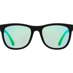 Lunettes Femme|Lunettes Polarisées<Red Bull Spect Lunettes de soleil Ecos Soft Touch Black Smoke Green Purple Mirror Polarized