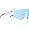 Discount Lunettes de soleil Mark White Smoke With Blue Mirror Femme Lunettes Trail|Lunettes Trail-Running