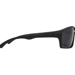 Outlet Lunettes de soleil Drill Mat Metallic Black Smoke Femme Lunettes Femme