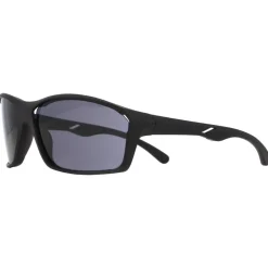 Outlet Lunettes de soleil Drill Mat Metallic Black Smoke Femme Lunettes Femme