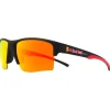 Lunettes Trail|Lunettes Trail-Running<Red Bull Spect Lunettes de soleil Chain Soft Black Red Brown Red Orange Polarized