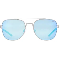 Lunettes Femme<Red Bull Spect Lunettes de soleil Lightning Silver Brown With Blue Mirror