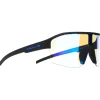 New Lunettes de soleil Dundee Pro Soft Touch Black Photochromic Blue Mirror Femme Lunettes Trail|Lunettes Trail-Running