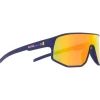 Sale Lunettes de soleil Dash Blue Brown With Red Mirror Femme Lunettes Femme|Lunettes Homme