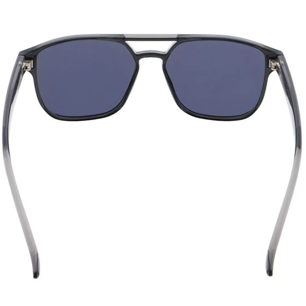 Best Lunettes de soleil Cooper Shiny X'tal Black Blue Grey Mirror Lunettes Polarisées